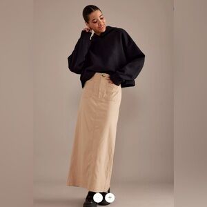 Vintage 1990’s Maxi Pencil Skirt, Size Petite Small- Scandi, Minimalist